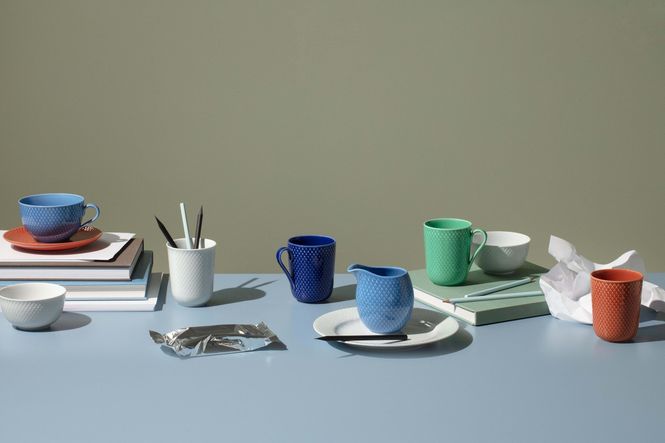 Hovedbilde Lyngby Porcelæn Rhombe Color Kopp med hank 33 cl ...