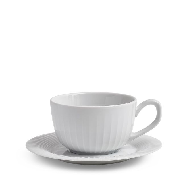 Hovedbilde Kähler Hammershøi Kaffekopp med Skål 25 cl Hvit