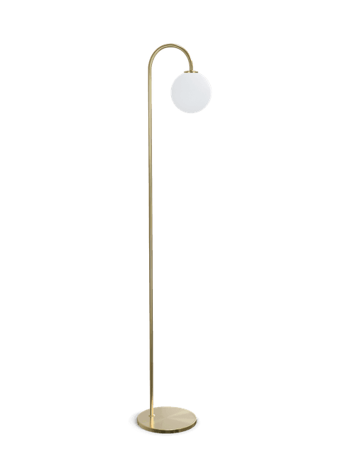 Hovedbilde Herstal Ballon Gulvlampe Messing G9
