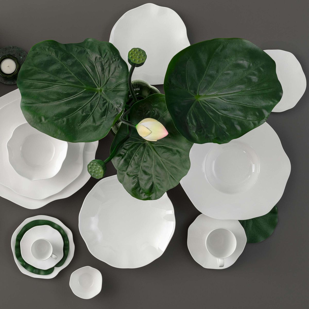Villeroy & Boch Pura Gourmettallerken 32 cm Hvit