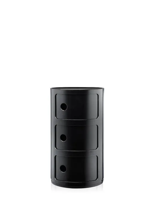 Hovedbilde Kartell Componibili Oppbevaring med 3 rom Sort