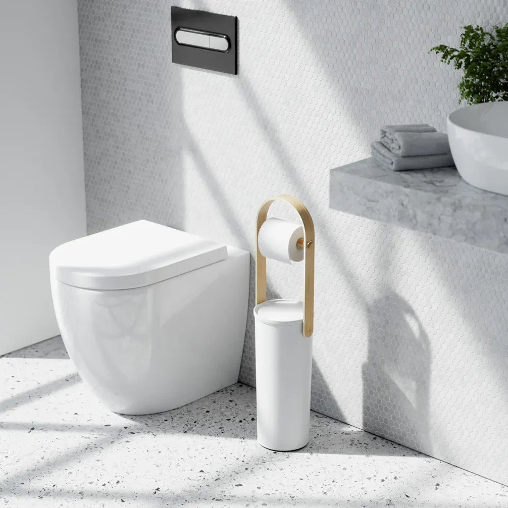 Umbra Bellwood Toalettrullholder Hvit/Natur