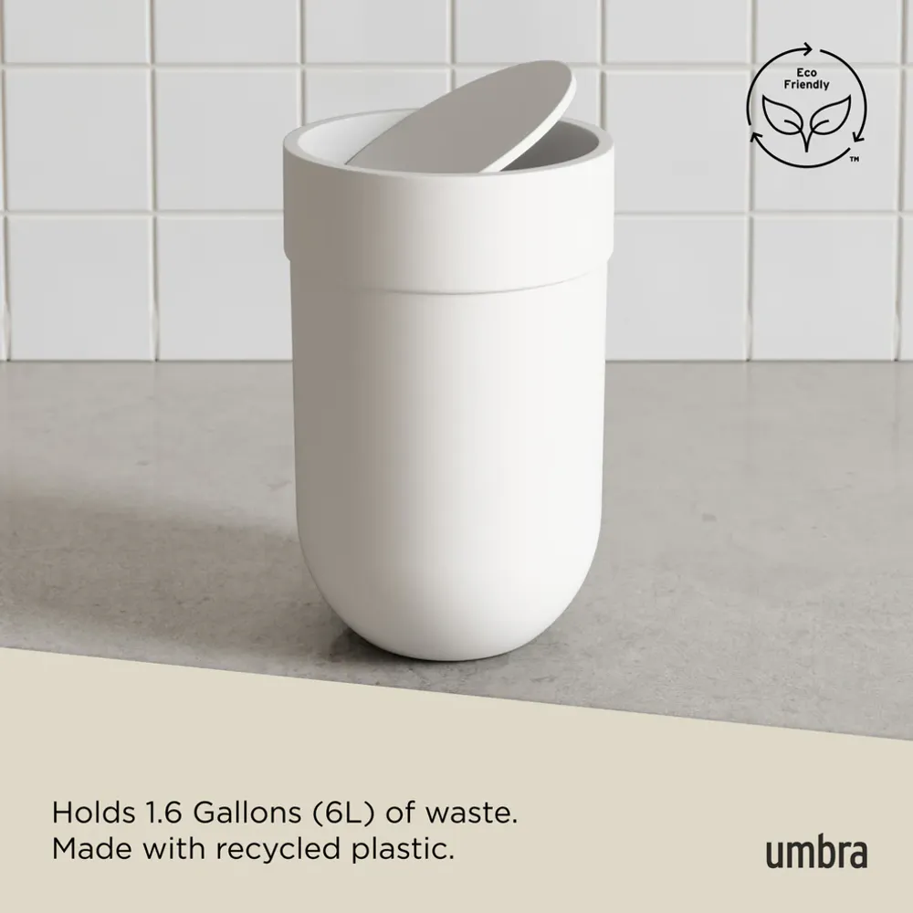 Umbra Touch Søppelbøtte Hvit