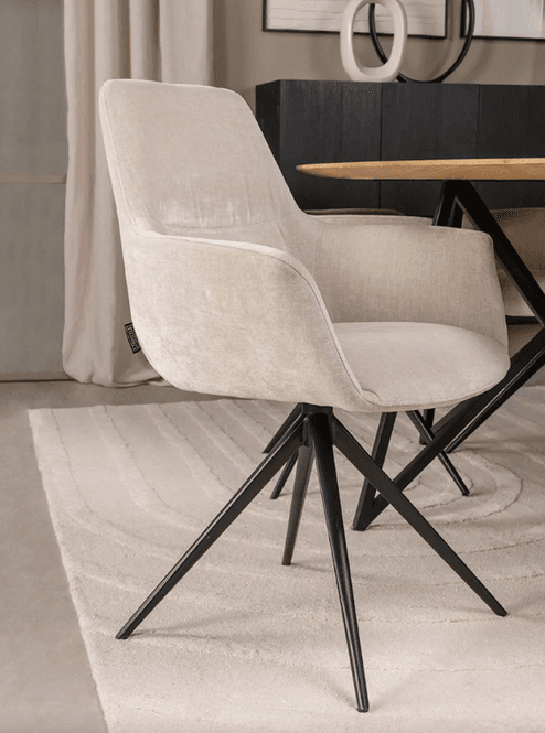 Hovedbilde Trend Collection Nebraska spisestol ecru