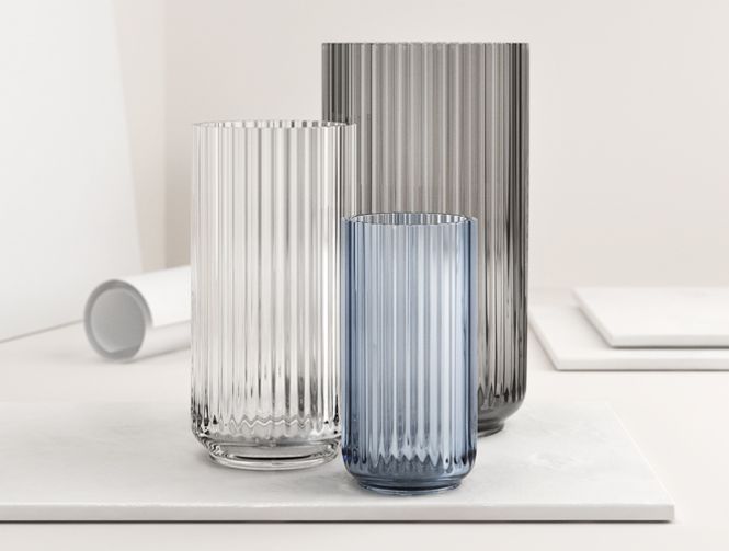 Hovedbilde Lyngby Porcelæn Vase 15 cm blank