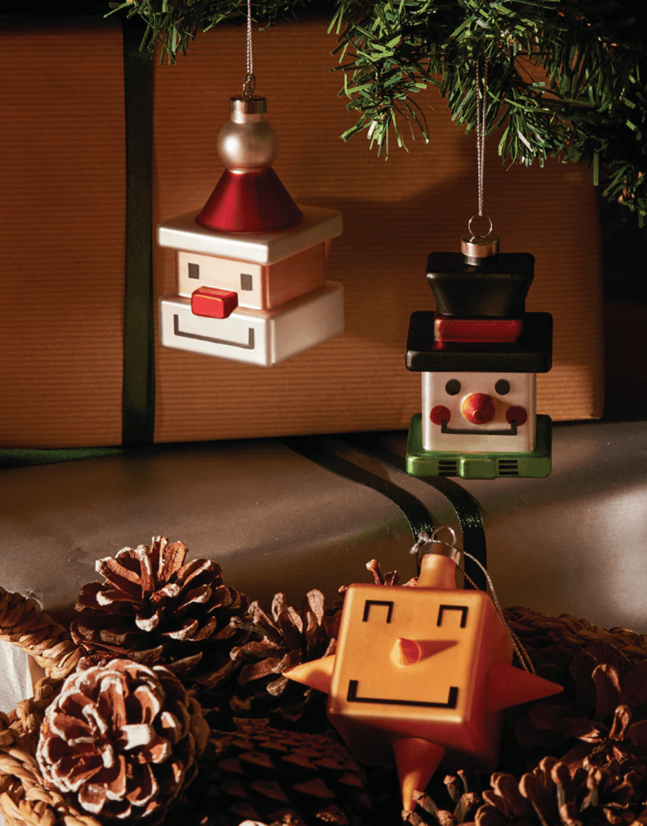 Alessi Cube Santa Julekule 