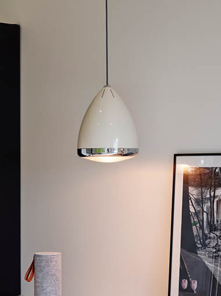 Herstal Lampetta Stor Hvit