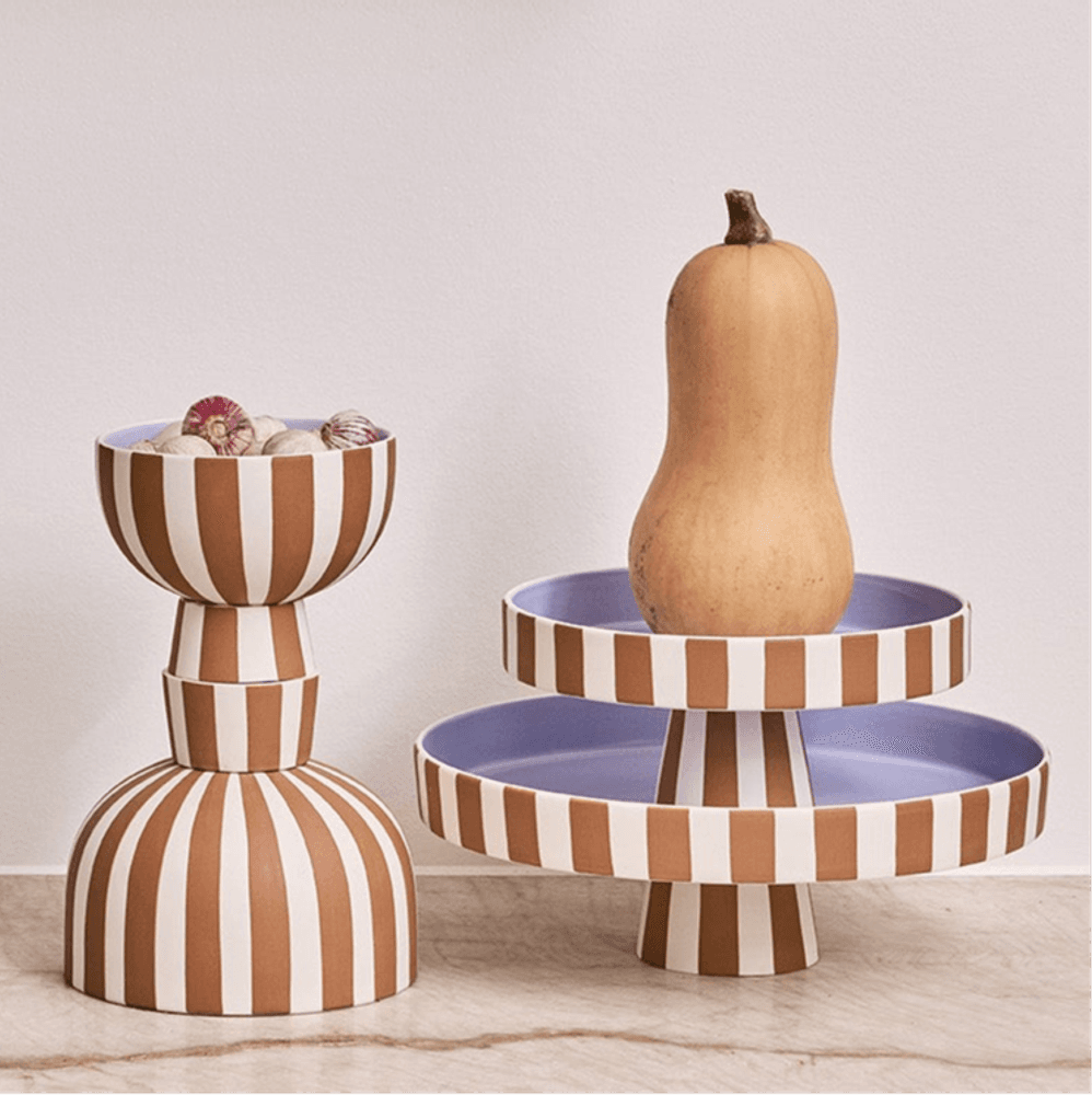 OYOY Toppu Bolle Ø15 cm Karamell/Lavendel