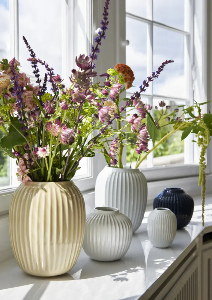 Kähler Hammershøi Vase Mini Hvit 10,5 cm