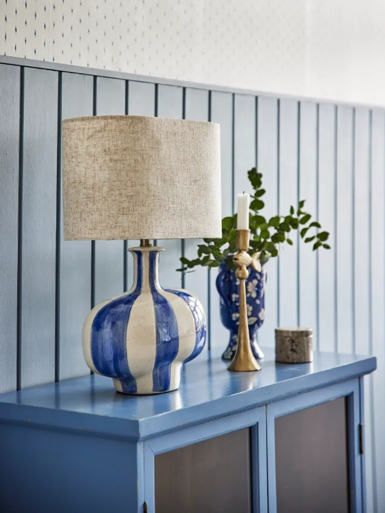 Bloomingville Alida Bordlampe Blå