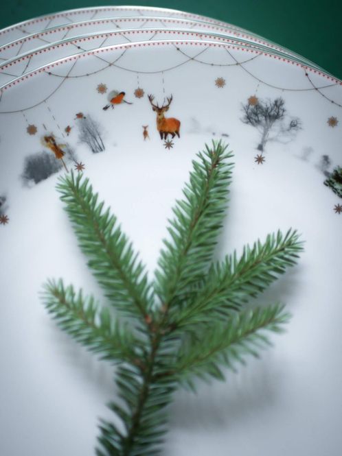 Hovedbilde Wik & Walsøe Julemorgen Story Asjett 20 cm