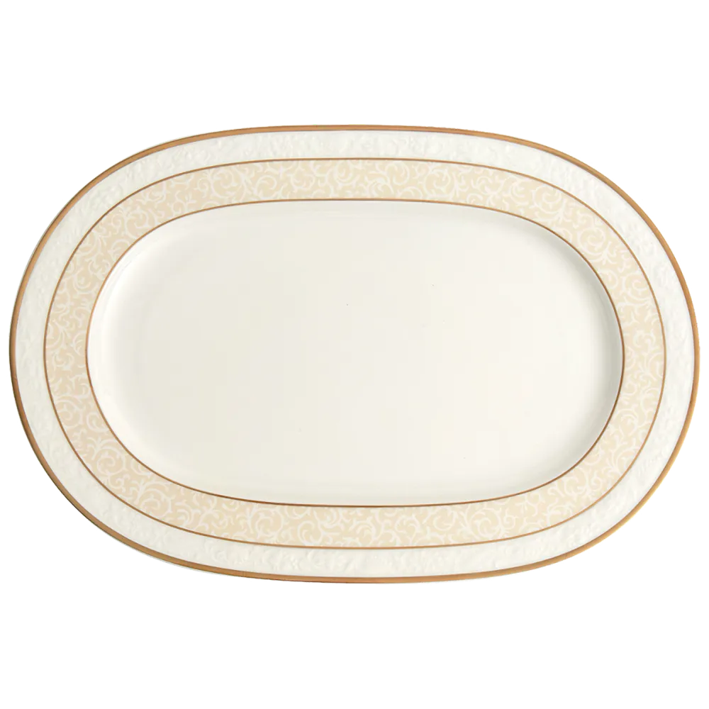 Villeroy & Boch Ivoire Ovalt Serveringsfat 35x24 cm