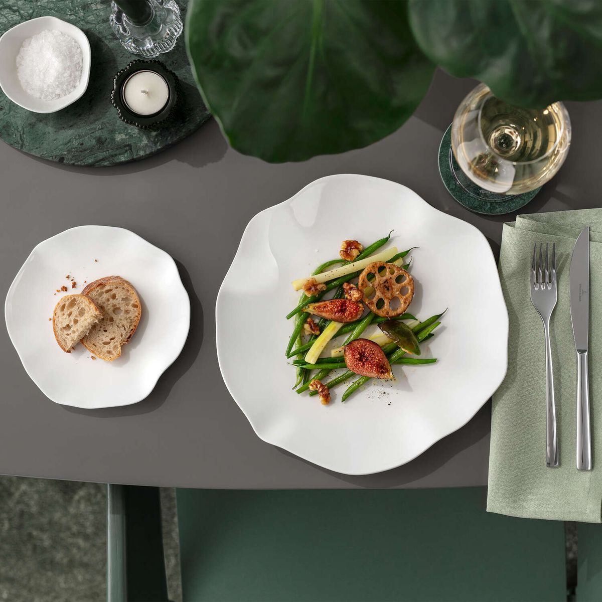 Villeroy & Boch Pura Middagstallerken 27 cm Hvit