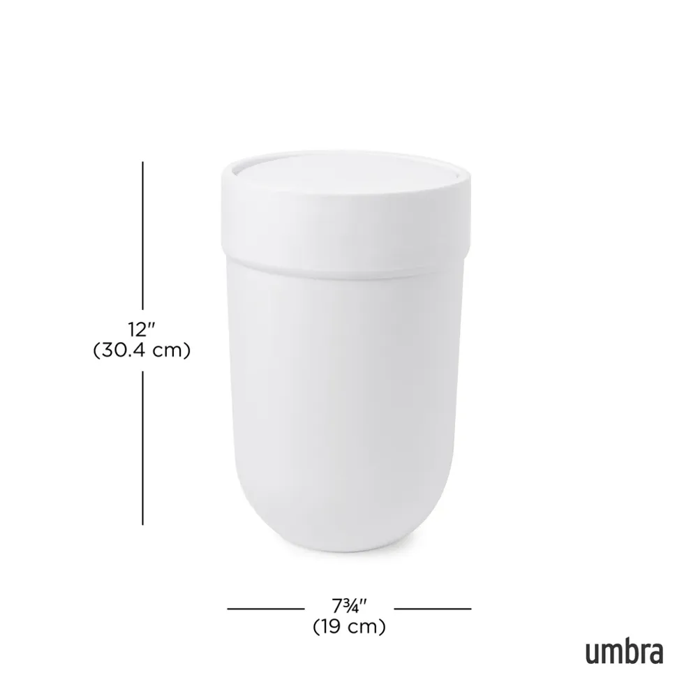 Umbra Touch Søppelbøtte Hvit