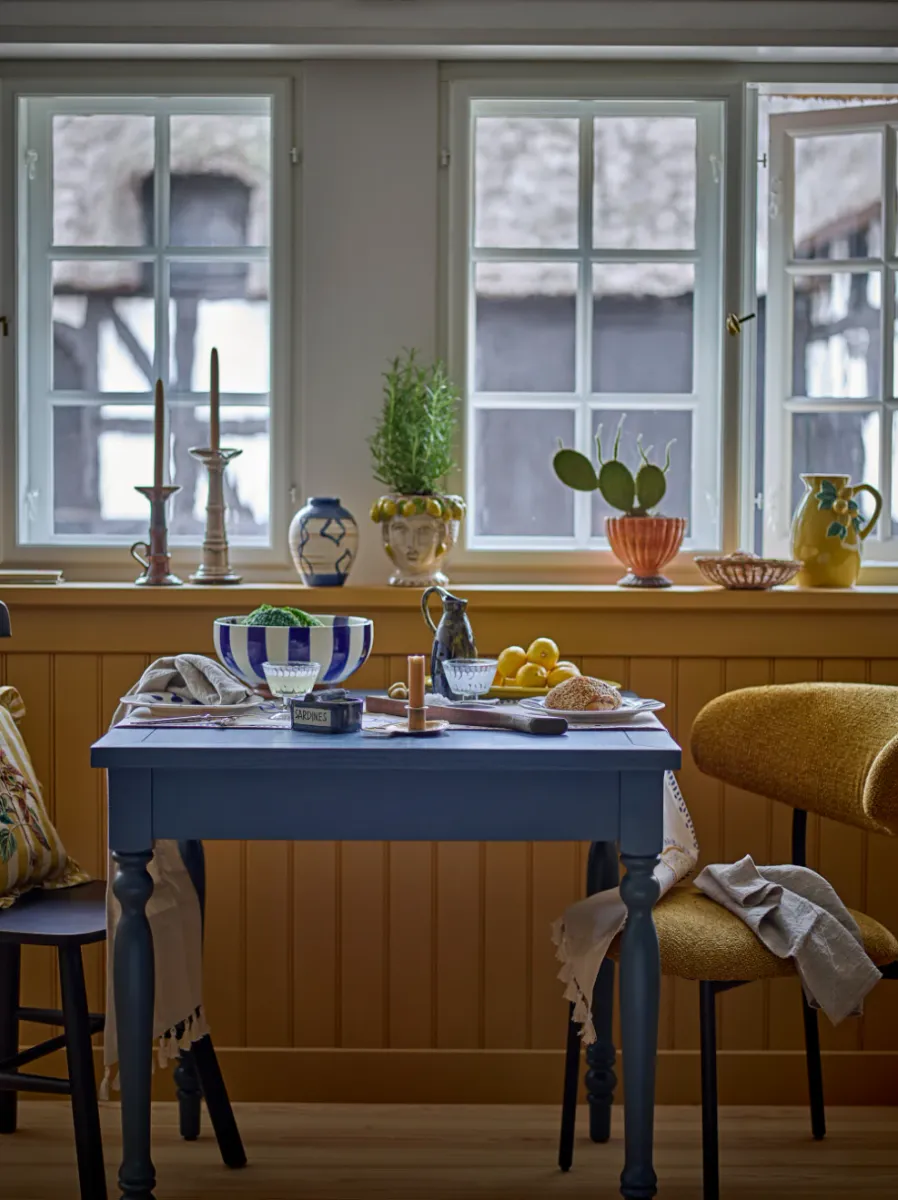 Bloomingville Manal Spisestol Gul