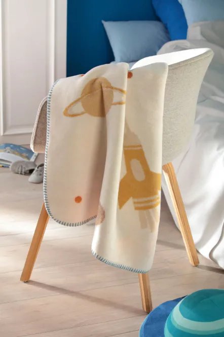 Hovedbilde Biederlack Orbit Babypledd 75x100 cm
