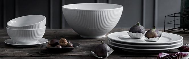 Hovedbilde Pillivuyt Plissé tallerken flat hvit - 20 cm