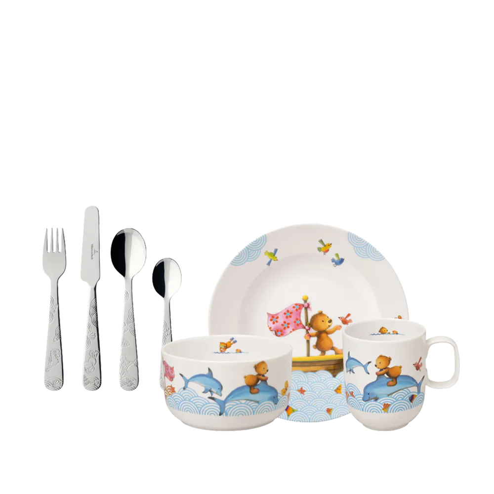Villeroy & Boch Happy as a Bear 7 deler Barneservise