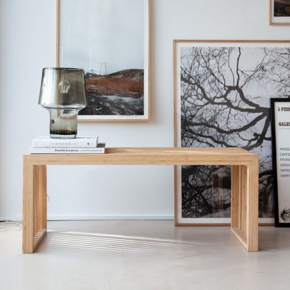 Cinas Rib Benk 3 seter Natur