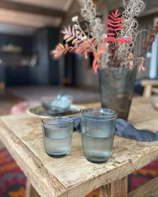Hovedbilde Hadeland Glassverk Siri Glass 20 cl 6 stk Røkgrå