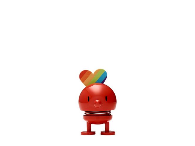 Hovedbilde Hoptimist Rainbow Rød Liten