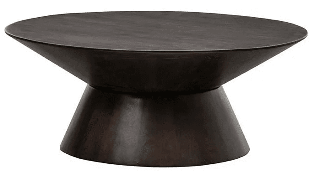 Trend Collection Daemen Sofabord Valnøtt Ø80xH30