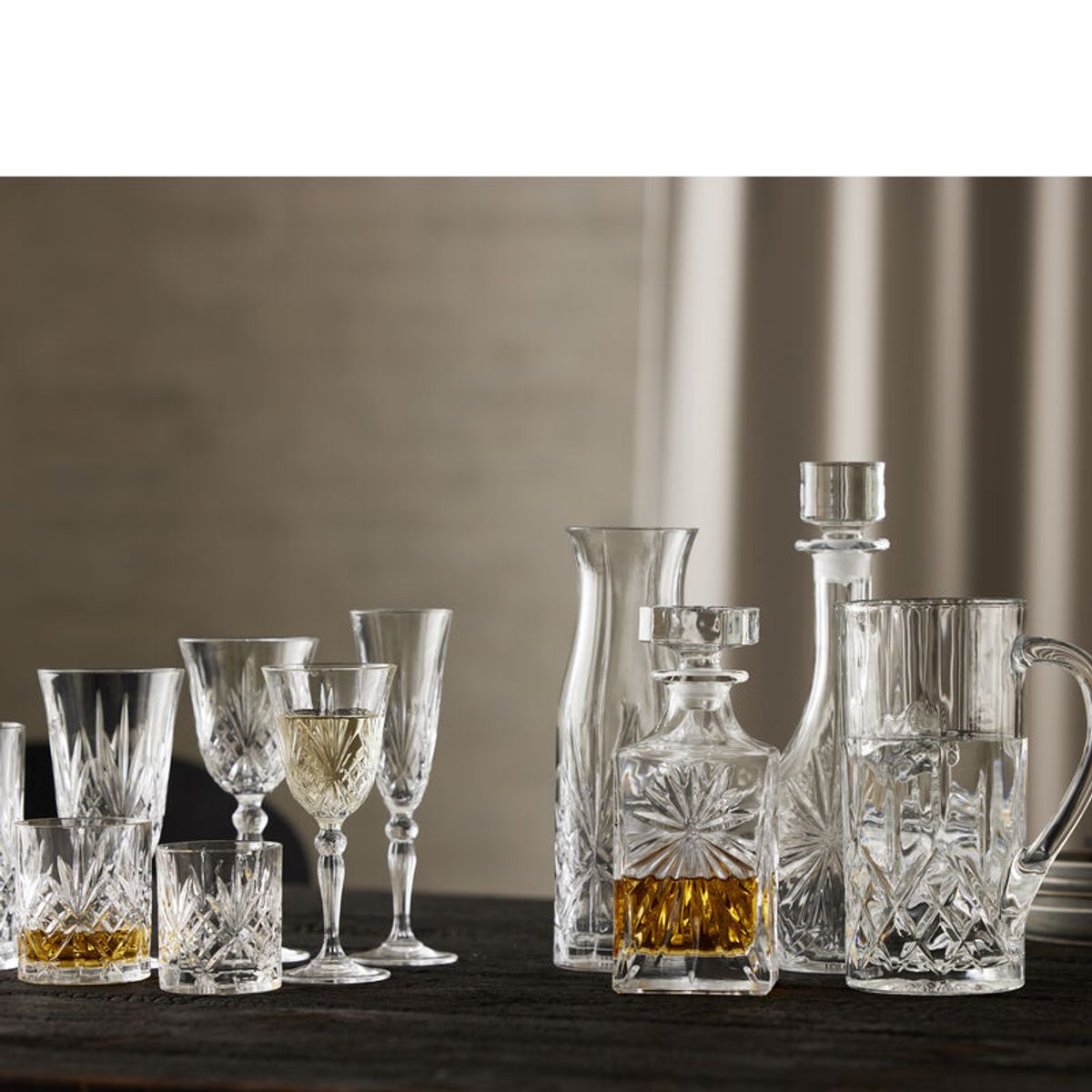Lyngby Glas Melodia Hvitvinsglass 21 cl 4 stk