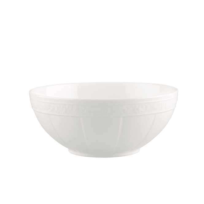 Hovedbilde Villeroy & Boch White Pearl Salatskål 21 cm
