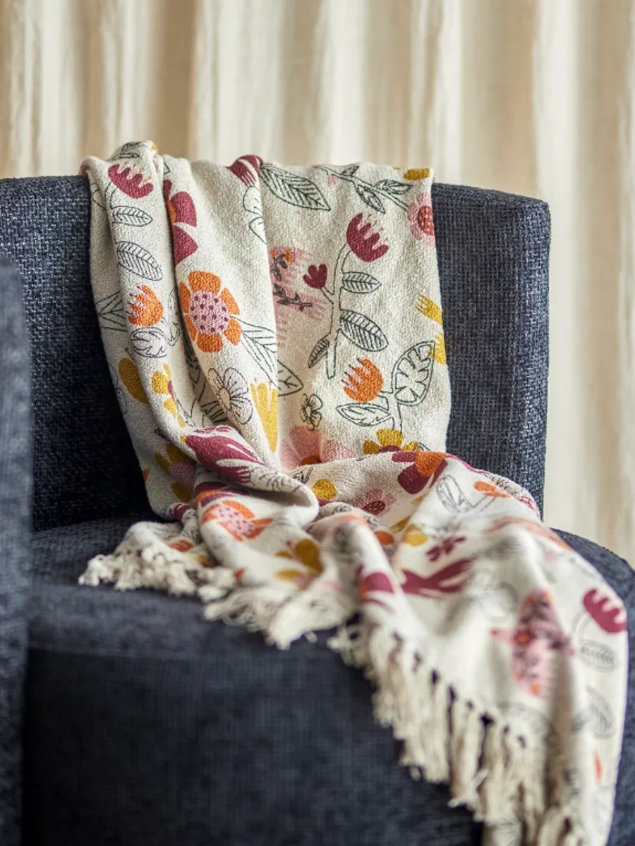 Bloomingville Vivielle Pledd 130x160 cm