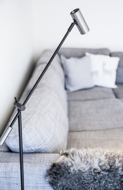 Hovedbilde Belid Cato Gulvlampe Matthvit LED MR11 3W