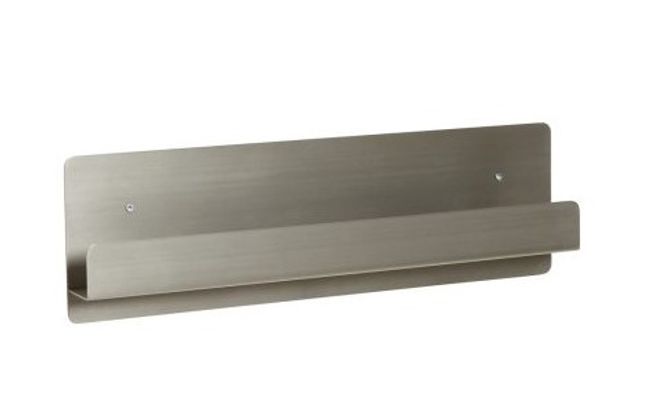 Hovedbilde Hübsch Fold Hylle Grå Metall Sett á 2