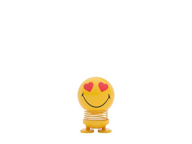 Hovedbilde Hoptimist Smiley Love Gul Liten
