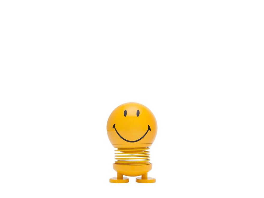 Hoptimist Smiley Gul Liten.