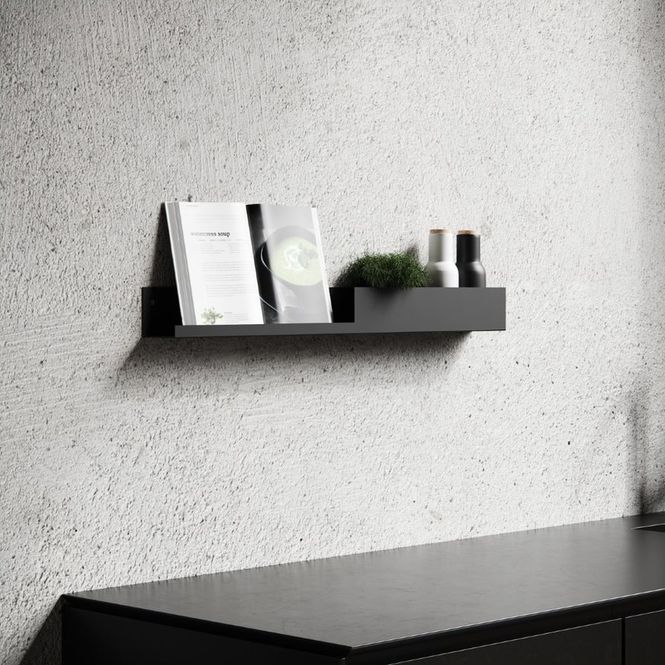 Hovedbilde NICHBA Hylle L-form Sort