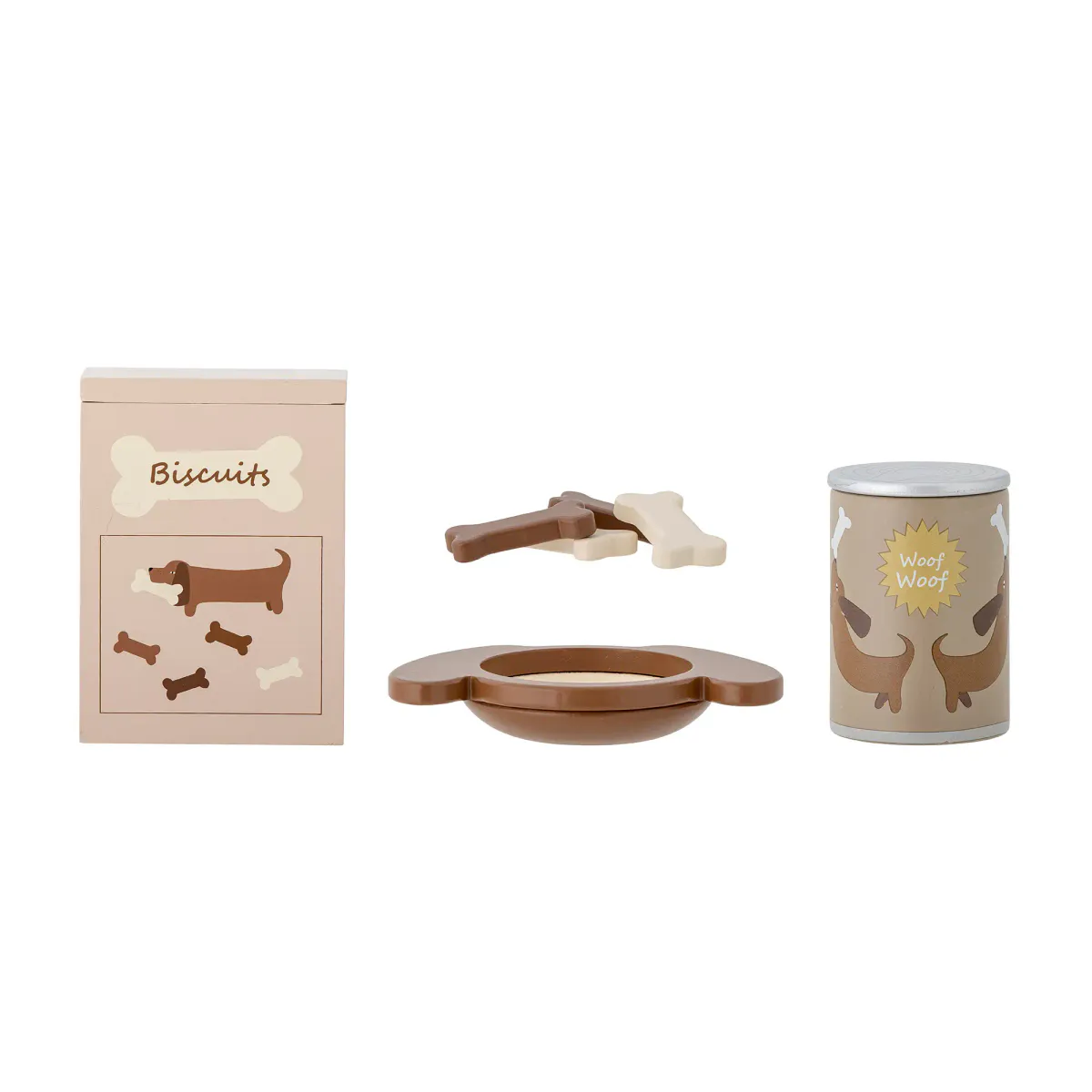 Bloomingville MINI Charlie Lekesett Hundemat 3 deler