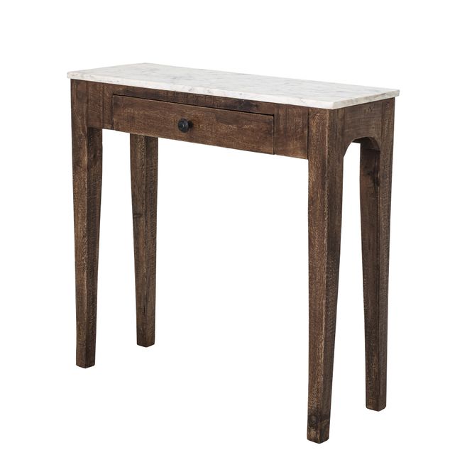 Hovedbilde Bloomingville Hauge Sidebord Marmor Hvit