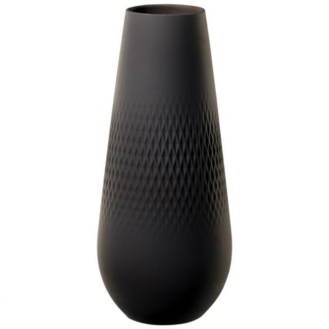 Hovedbilde Villeroy & Boch Collier Noir Carre høy vase