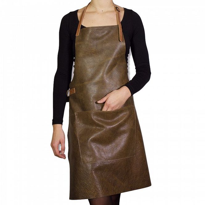 Hovedbilde Dutchdeluxes BBQ style Forkle Skinn Vintage Brown