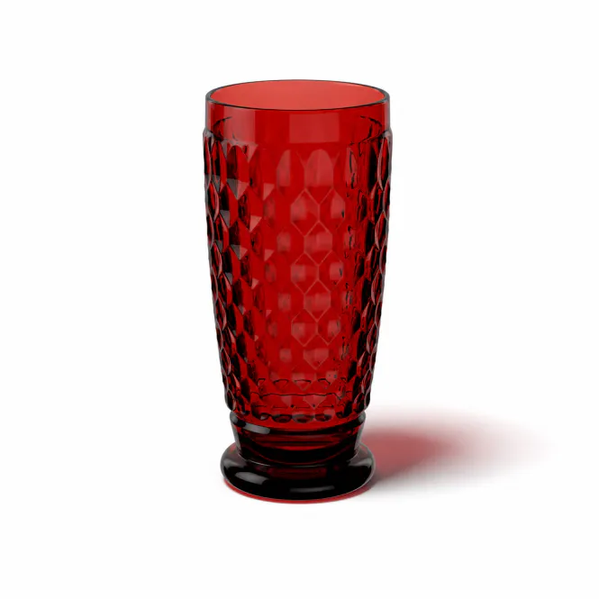 Hovedbilde Villeroy & Boch Boston Longdrinkglass 300 ml Rød