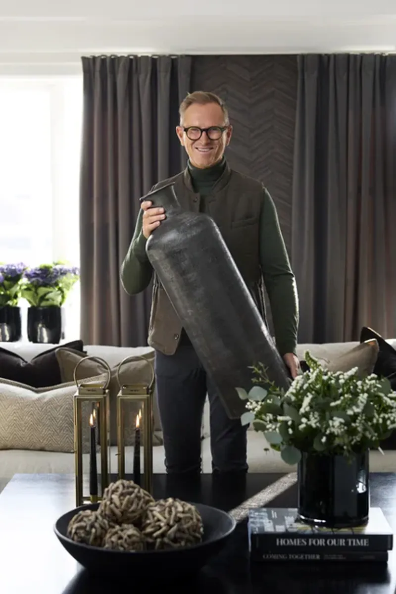 Halvor Bakke Bekkestua Vase H77 cm Sort
