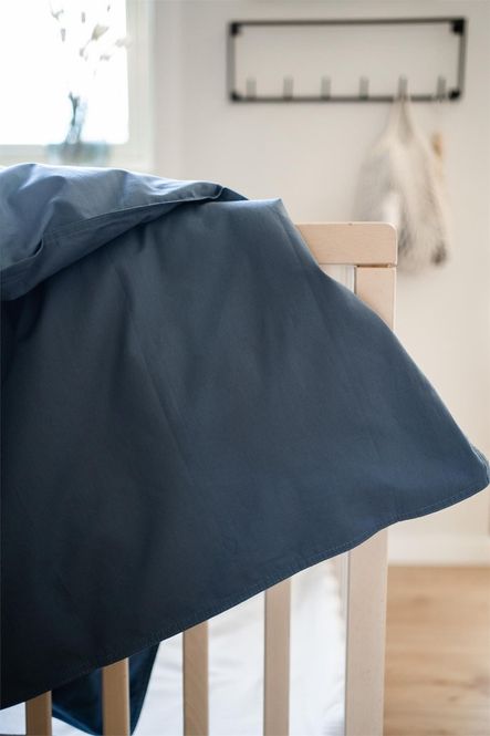Hovedbilde Cozy Sengesett Til Barn Dyp Blå 100% Økologisk ...