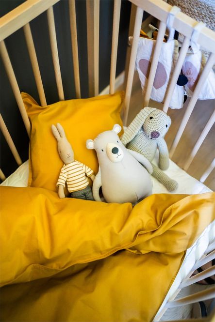 Hovedbilde Cozy Sengesett Til Barn Sennep 100% Økologisk ...