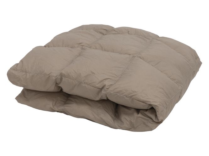 Hovedbilde Norsk Dun Out&About Dunpledd til Barn Beige