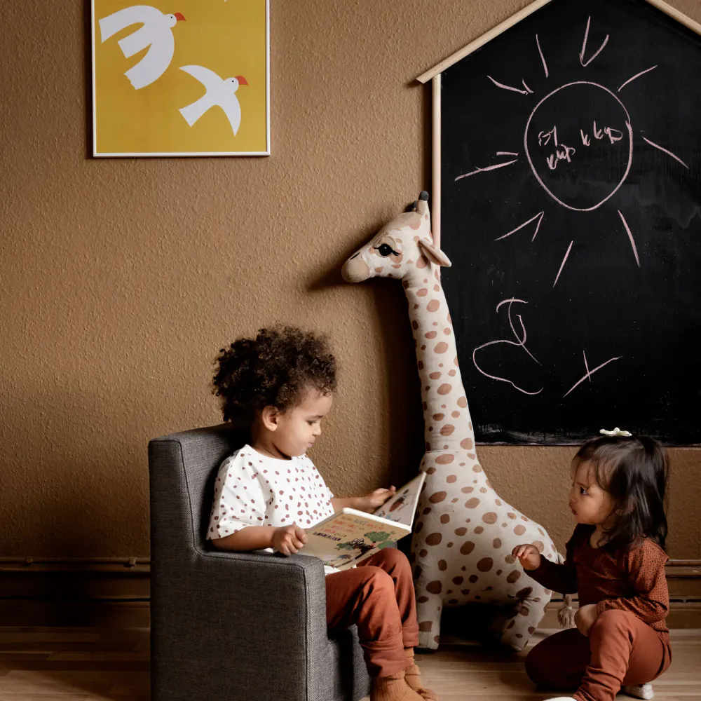 by KlipKlap Kids Barnestol Brun