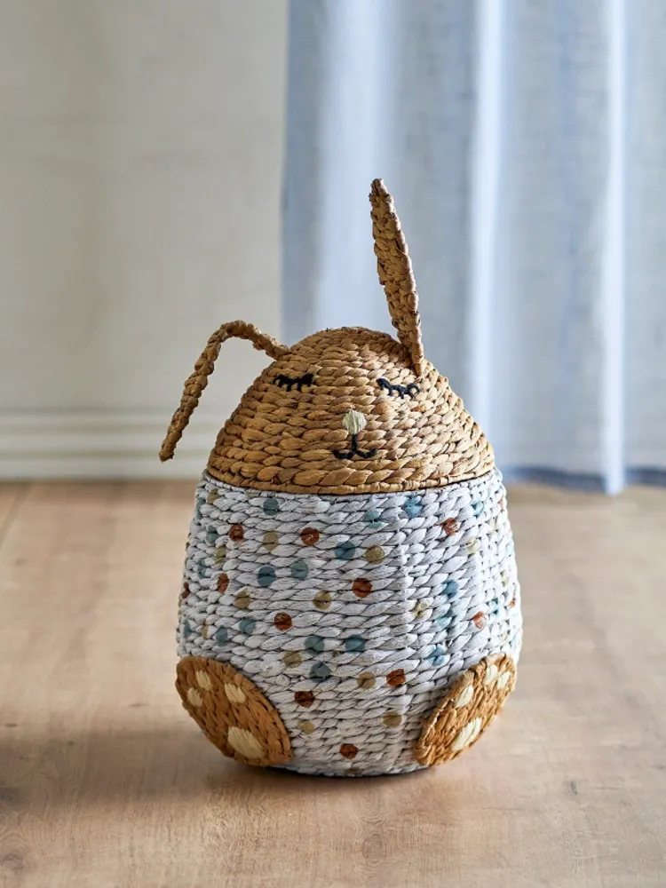 Bloomingville MINI Villja Oppbevaringskurv Kanin