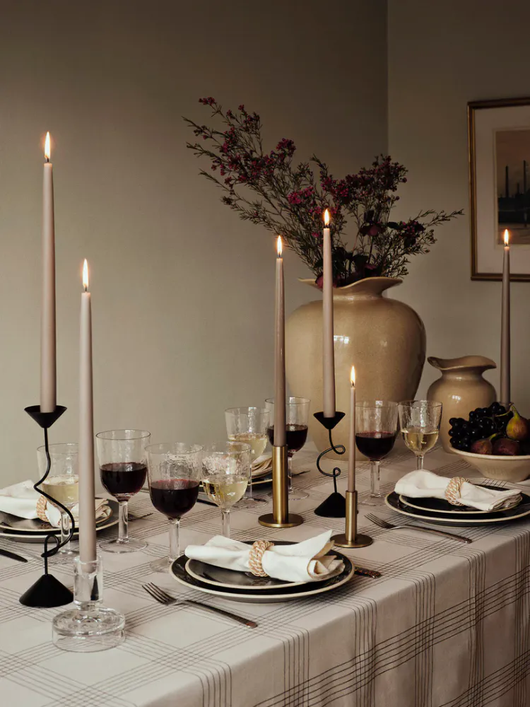 Broste Copenhagen Florentina Vase L, Beige
