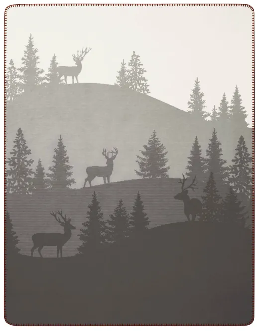 Hovedbilde Biederlack Deerlight Pledd 150x200 cm